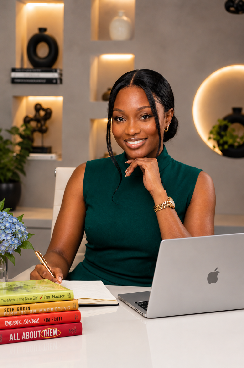 Portrait of Andrea O. Barnes, Publishing Partnerships & Author Development