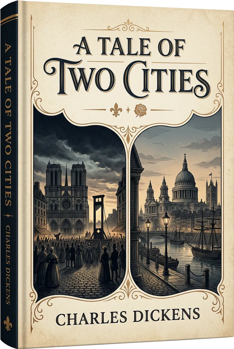Cover of A Tale of Two Cities by Charles Dickens
