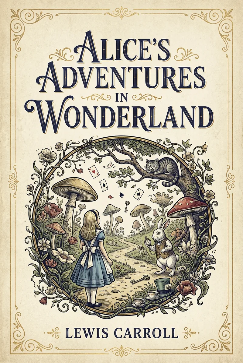 Cover of Alice's Adventures in Wonderland by Lewis Carroll