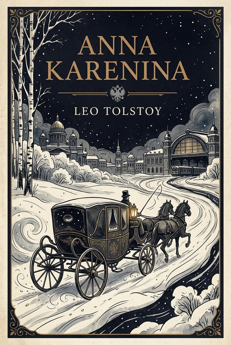 Cover of Anna Karenina by Leo Tolstoy