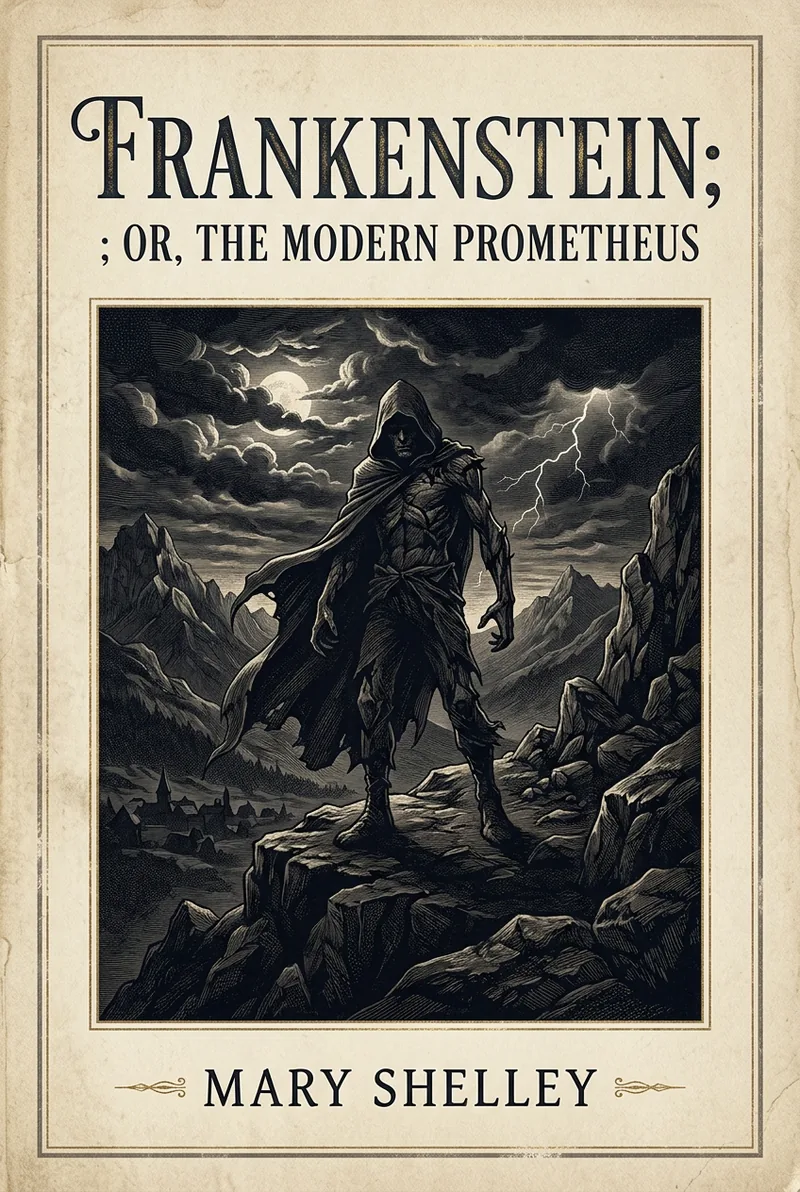 Cover of Frankenstein; or, The Modern Prometheus by Mary Shelley