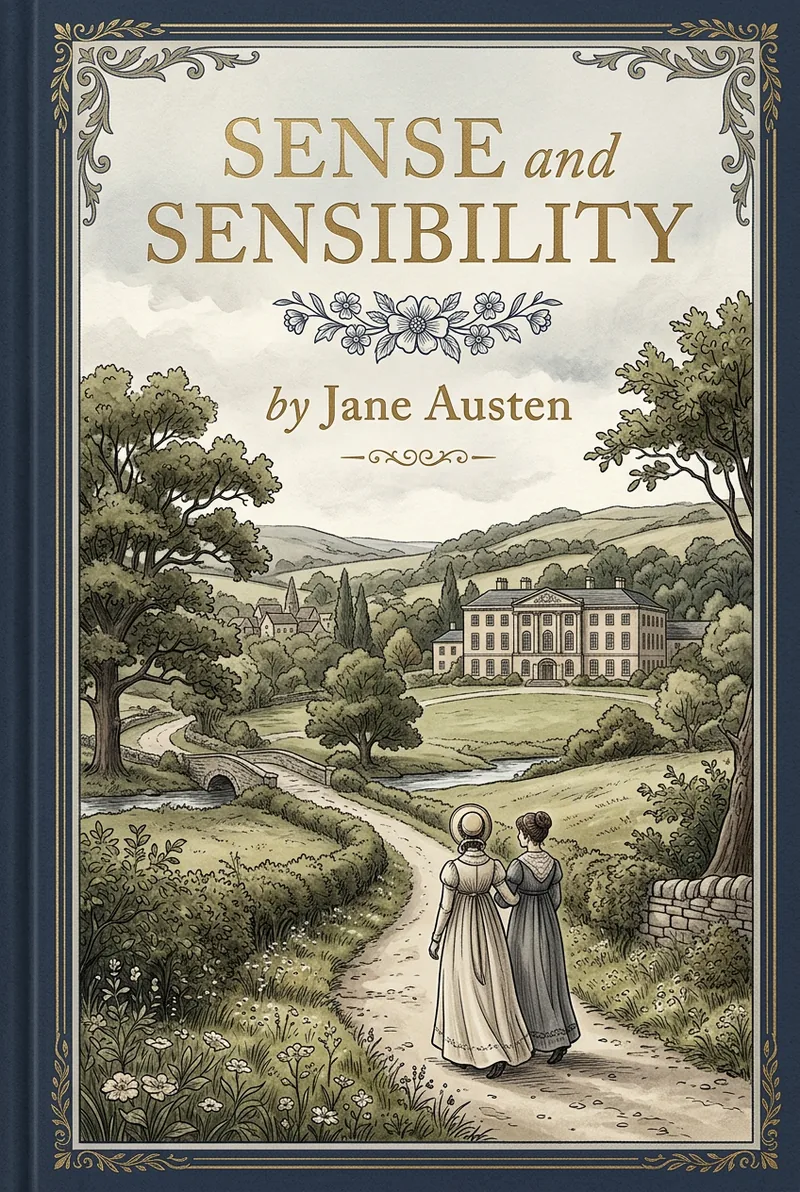 Cover of Sense and Sensibility by Jane Austen