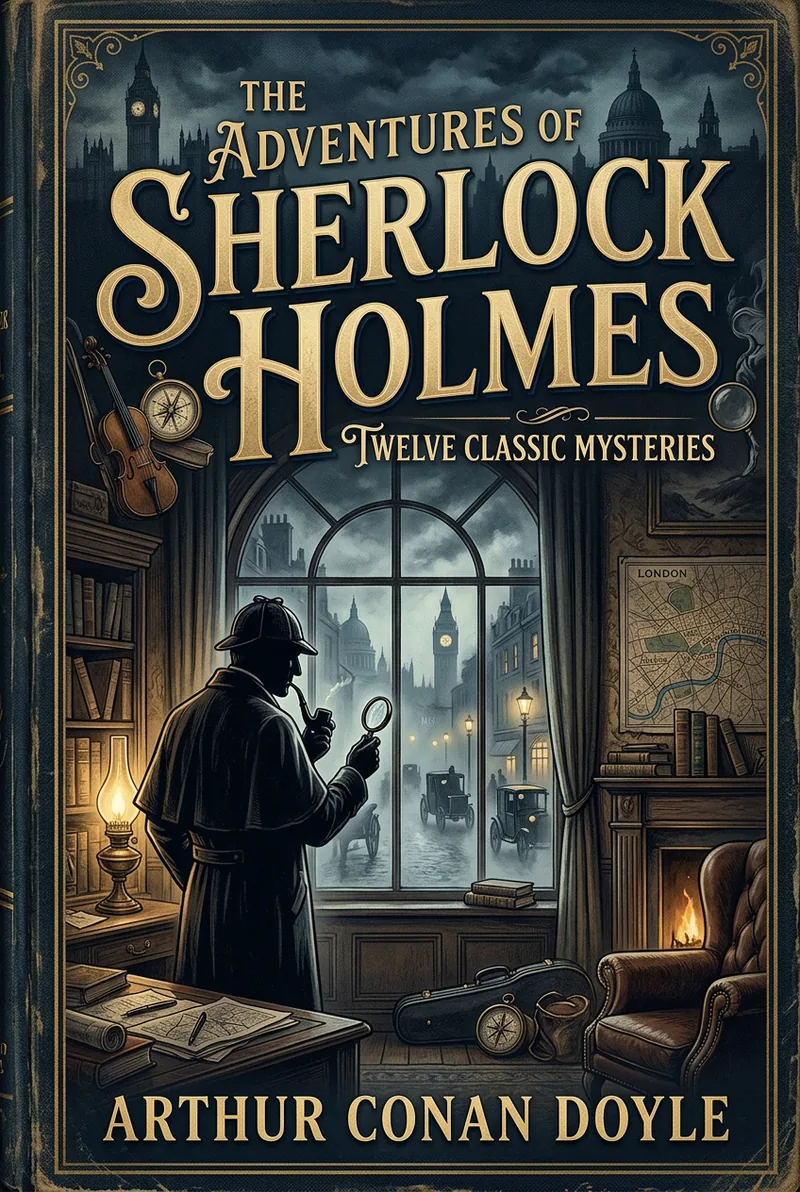 Cover of The Adventures of Sherlock Holmes by Arthur Conan Doyle