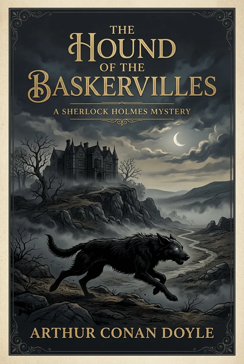 Cover of The Hound of the Baskervilles by Arthur Conan Doyle