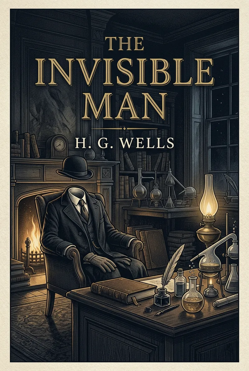 Cover of The Invisible Man by H. G. Wells