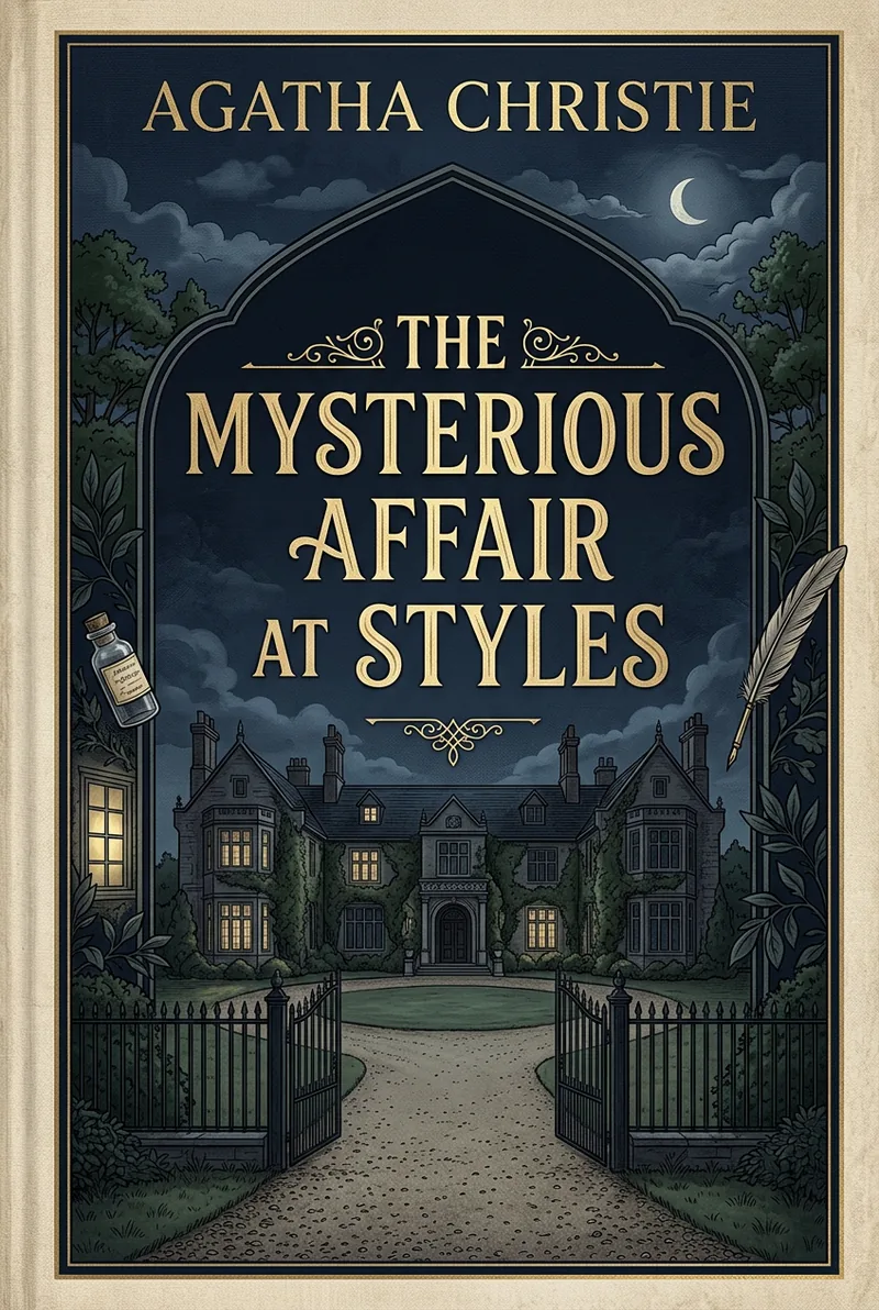 Cover of The Mysterious Affair at Styles by Agatha Christie