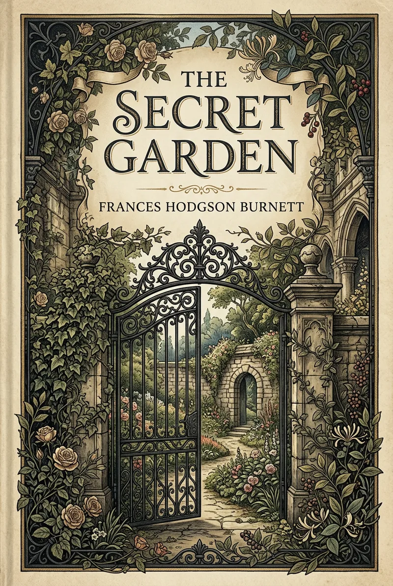 Cover of The Secret Garden by Frances Hodgson Burnett