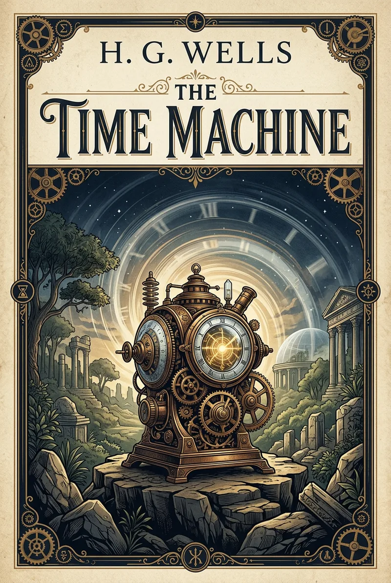 Cover of The Time Machine by H. G. Wells