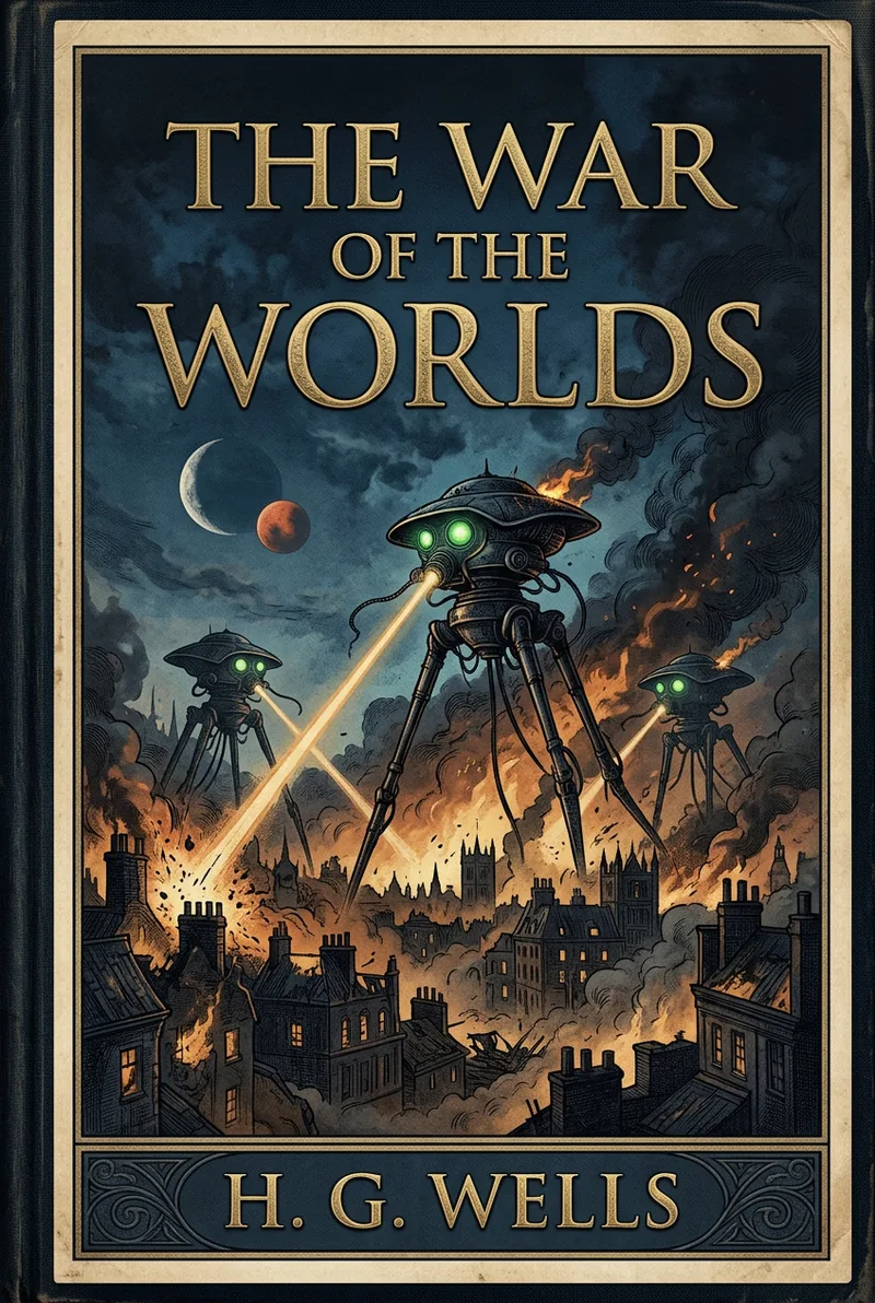Cover of The War of the Worlds by H. G. Wells