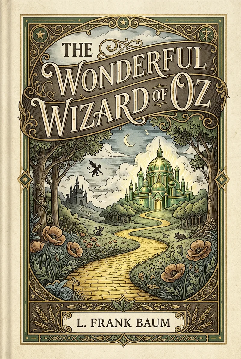 Cover of The Wonderful Wizard of Oz by L. Frank Baum