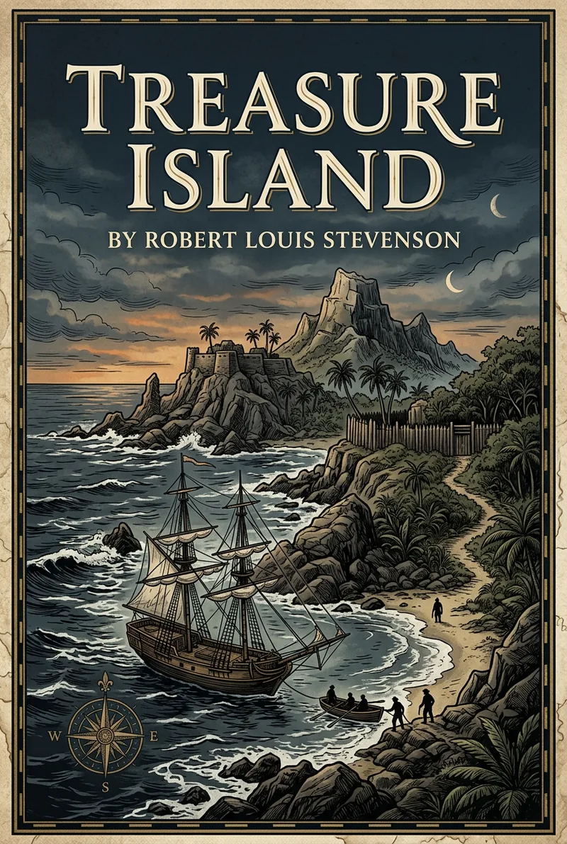 Cover of Treasure Island by Robert Louis Stevenson