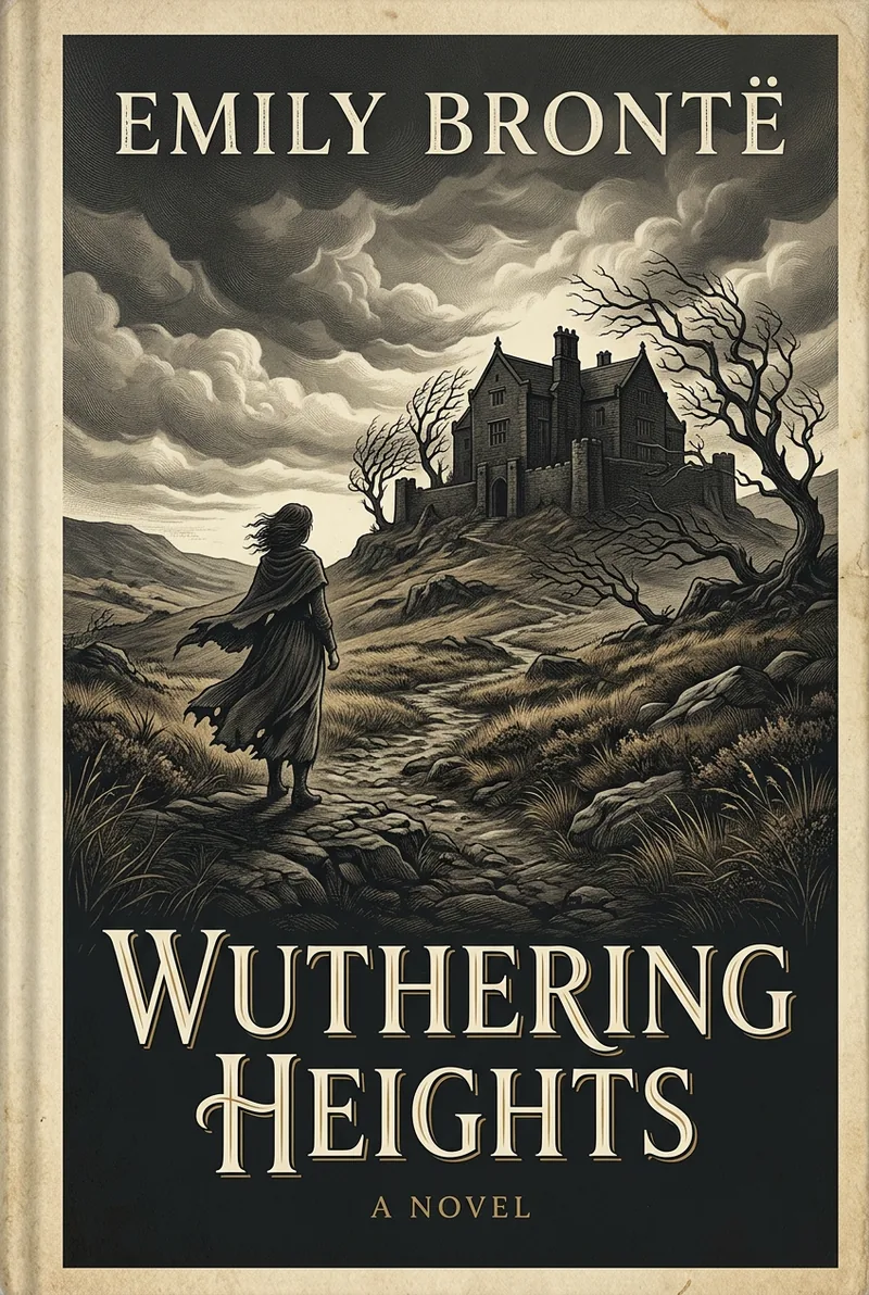 Cover of Wuthering Heights by Emily Bronte